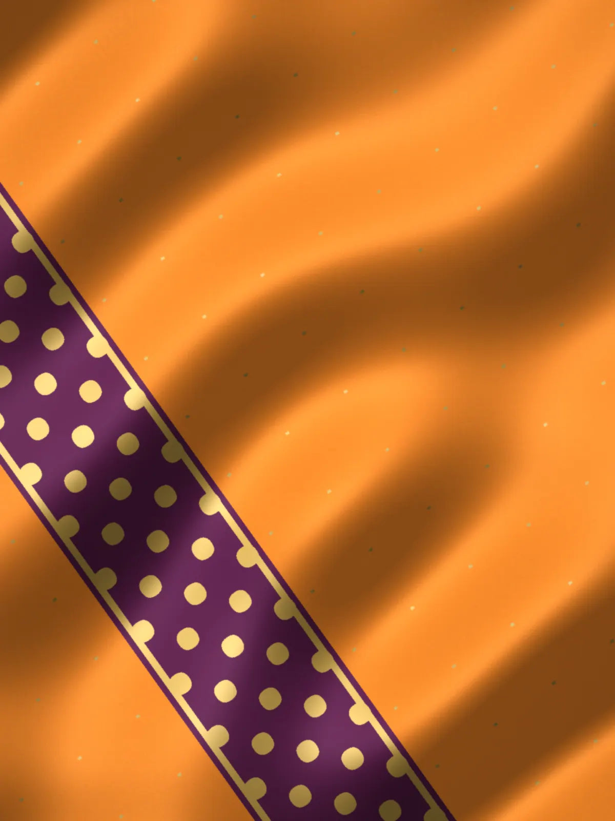 Saanjh: sunset-orange paithani cotton with a zari pallu, border detail