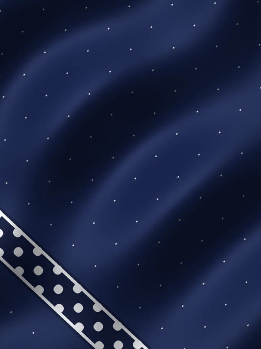 Katha: indigo baluchari with a storytelling pallu, drape