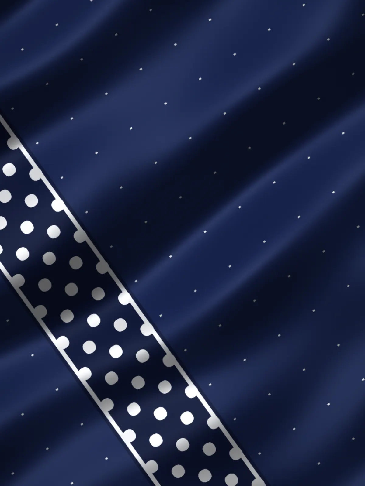 Katha: indigo baluchari with a storytelling pallu, border detail