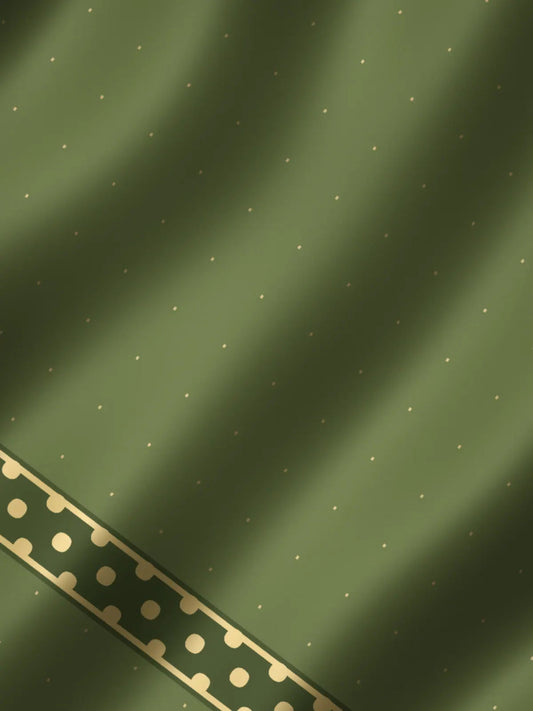 Mithila: natural tussar with a hand-painted madhubani border, drape